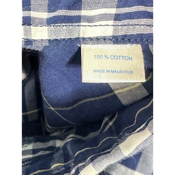 Southern Tide blue plaid long sleeves casual shirt size Small - Picture 5 of 12